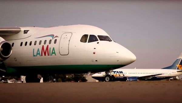 Самолет LAMIA Airlines - Sputnik Moldova-România