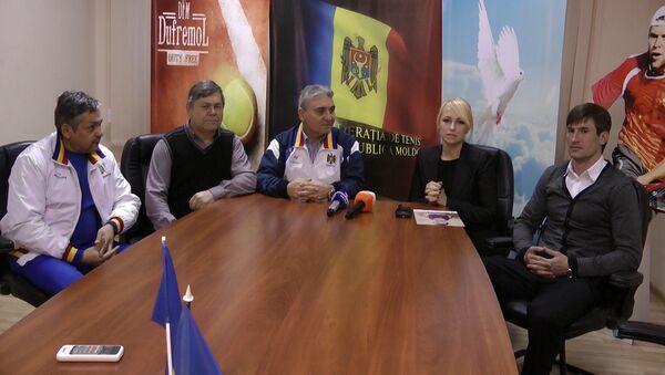 Tatăl Simonei Halep s-a întâlnit la Chișinău cu sportivii moldoveni - Sputnik Moldova-România