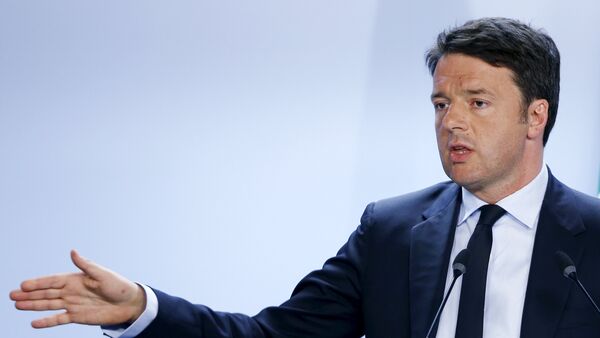 Matteo Renzi conferma l'intenzione di procedere con il suo piano di riduzione fiscale in Italia - Sputnik Молдова