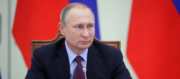 Рабочая поездка президента РФ В. Путина в Санкт-Петербург - Sputnik Молдова