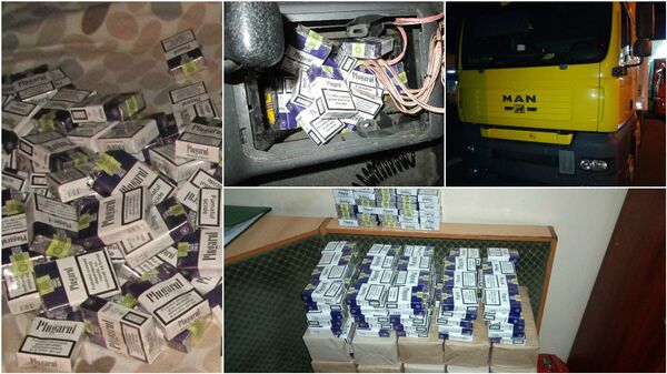 Contrabandă cu țigări Contrabandă cu țigări - Sputnik Moldova