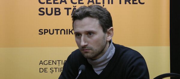 Andrei Cociug în studioul Sputnik Moldova - Sputnik Moldova