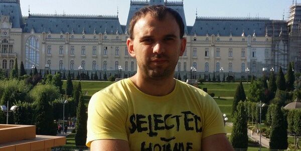 Подозреваемый в мошенничестве. Фото: Кишиневский инспекторат полиции - Sputnik Молдова