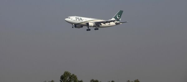 Самолет авиакомпании Pakistan International Airlines Самолет авиакомпании Pakistan International Airlines - Sputnik Молдова