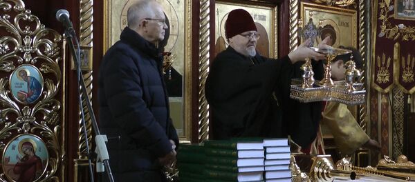 Рождественский дар преподнесла Россия русскому храму Кишиневе - Sputnik Молдова