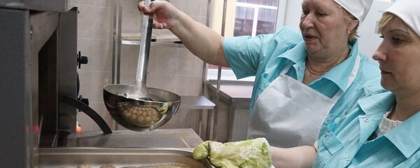 Bucătărie la o grădiniță - Sputnik Moldova