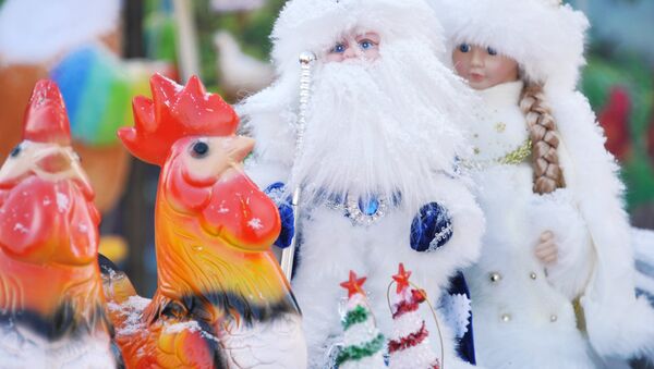 Продажа новогодних сувениров в Чите - Sputnik Moldova