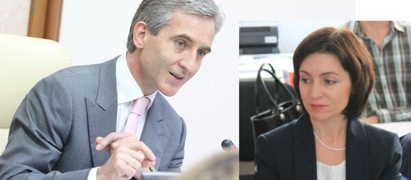 Iurie Leanca si Maia Sandu - Sputnik Moldova