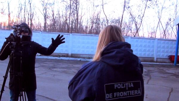 Флешмоб на молдавской границе: время остановилось - Sputnik Молдова