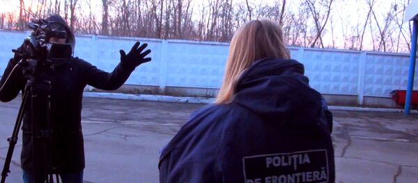 Флешмоб на молдавской границе: время остановилось Флешмоб на молдавской границе: время остановилось - Sputnik Молдова