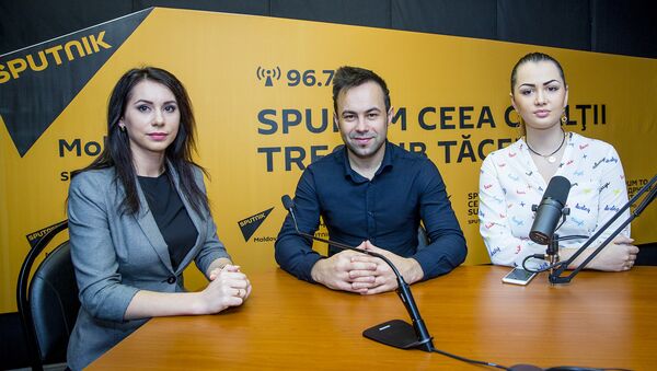 EL Radu și Liana în studioul Sputnik Moldova - Sputnik Moldova
