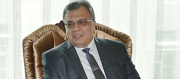 Посол России в Турции Андрей Карлов Посол России в Турции Андрей Карлов - Sputnik Молдова