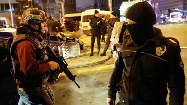Polizei in Ankara - Sputnik Молдова