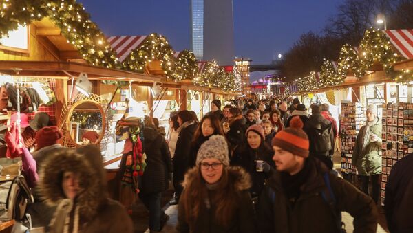 Piața de Crăciun din Berlin se redeschide - Sputnik Moldova