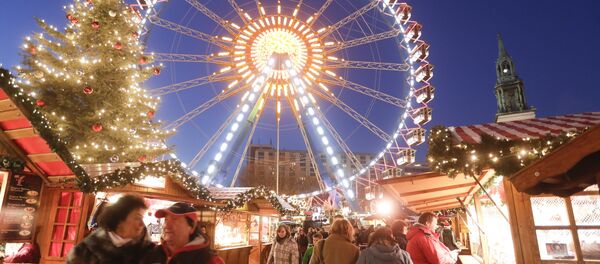 Piața de Crăciun din Berlin se redeschide - Sputnik Moldova-România