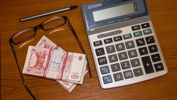 Bancnote cu nominalul de 50 lei moldovenești - Sputnik Молдова