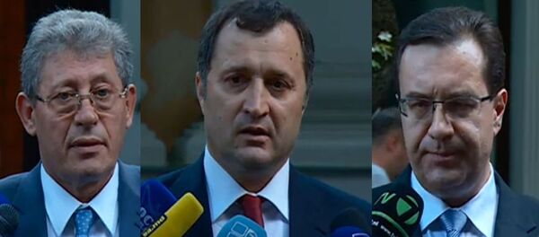 Ghimpu, Filat, Lupu - Sputnik Moldova