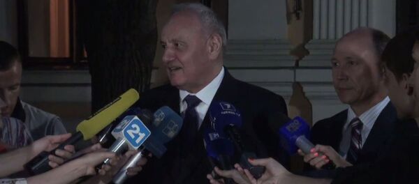Nicolae Timofti l-a desemnat pe Valeriu Streleţ candidat la funcţia de Prim-ministru - Sputnik Moldova