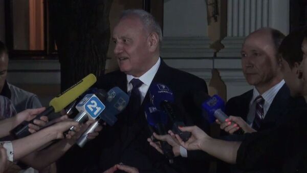 Nicolae Timofti l-a desemnat pe Valeriu Streleţ candidat la funcţia de Prim-ministru - Sputnik Moldova