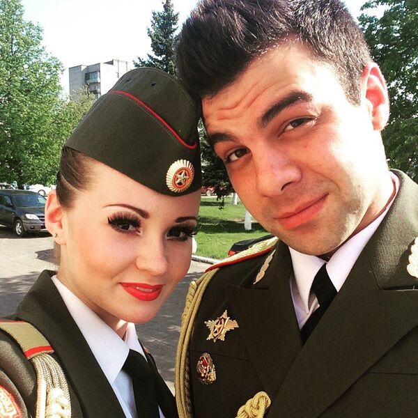 Ralina Gilmanova și iubitul său, Mihail Ralina Gilmanova și iubitul său, Mihail - Sputnik Moldova-România