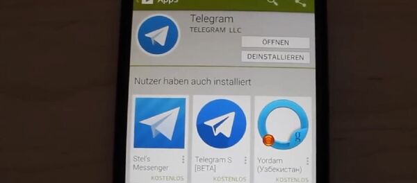Telegram messenger - Sputnik Moldova-România