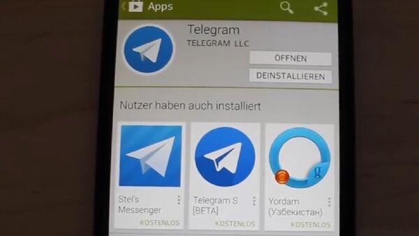 Telegram messenger - Sputnik Moldova-România