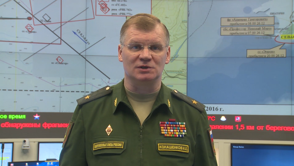 Представитель Минобороны РФ Конашенков о ходе поисковой операции Ту-154 в Сочи - Sputnik Молдова