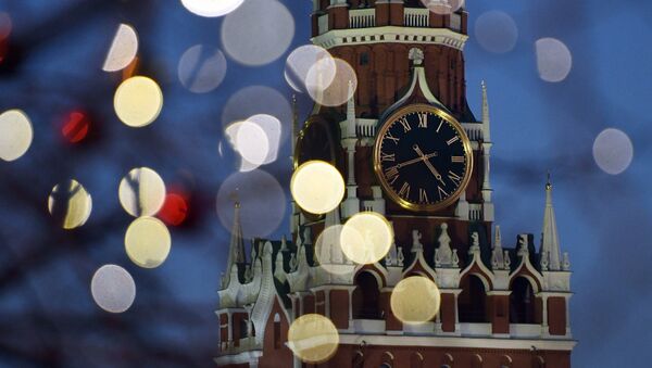 Новогоднее оформление на Красной площади - Sputnik Moldova