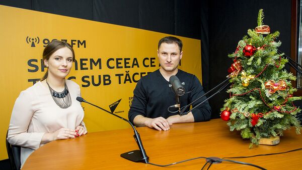 Ghenadie Vaculoschi în studioul Sputnik Moldova - Sputnik Moldova