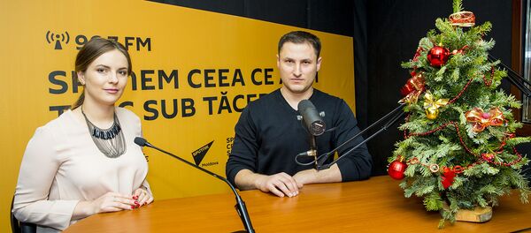 Ghenadie Vaculoschi în studioul Sputnik Moldova - Sputnik Moldova