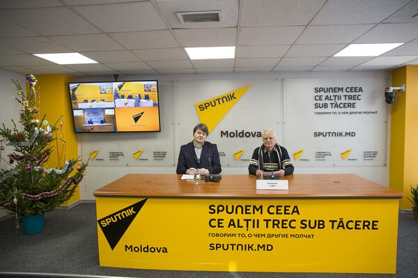 Евгений Паскарь и Николай Гибу - Sputnik Молдова