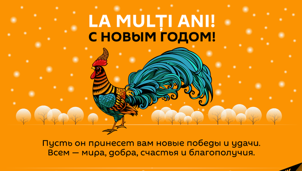 C Новым Годом 2017! - Sputnik Молдова