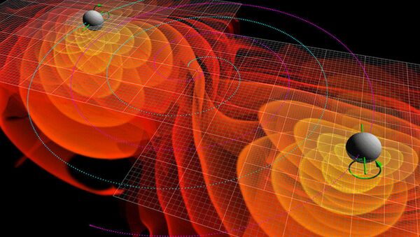 Numerical simulations of the gravitational waves emitted by the inspiral and merger of two black holes - Sputnik Moldova-România