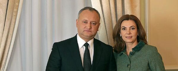 Igor Dodon și Prima Doamnă a Republicii Moldova, Galina Dodon - Sputnik Moldova