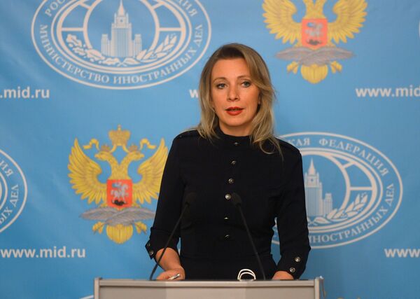 Официальный представитель МИД России Мария Захарова Официальный представитель МИД России Мария Захарова - Sputnik Молдова
