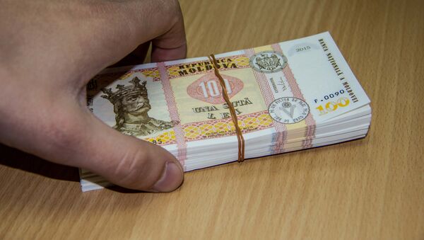 Bancnote cu nominalul de 100 lei moldovenești - Sputnik Молдова