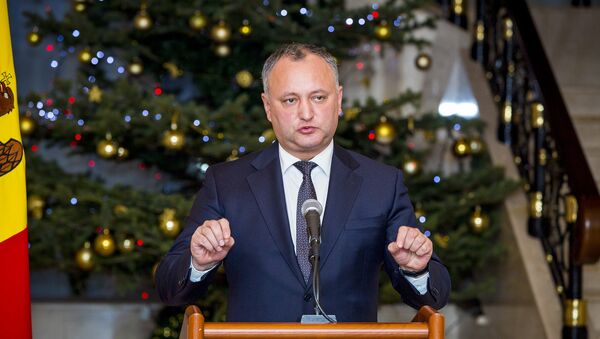 Брифинг Президента Молдовы Игоря Додона - Sputnik Moldova