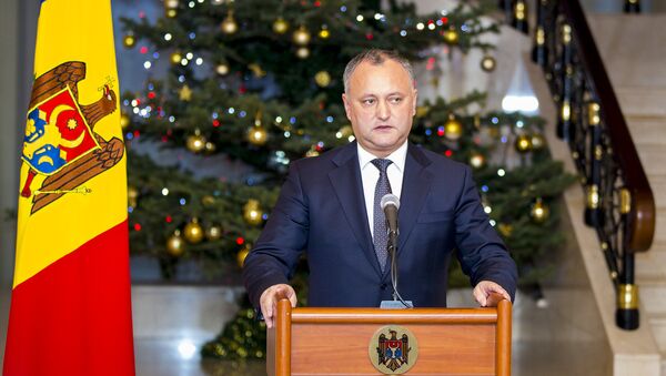 Брифинг Президента Молдовы Игоря Додона - Sputnik Moldova-România