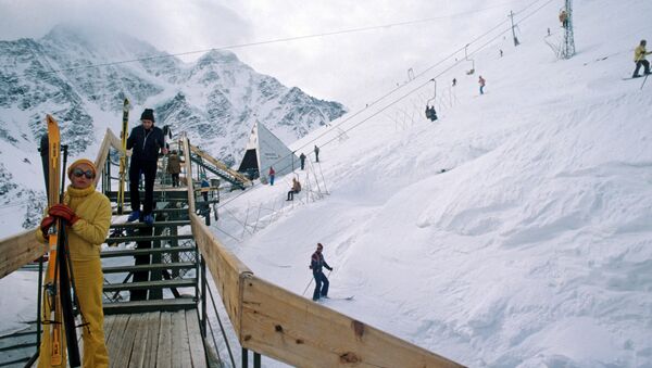 Pârtie pentru schi în munții Cegheta - Sputnik Moldova-România