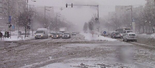 Viscol în România - Sputnik Moldova-România