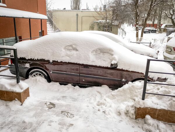 Зима в Кишиневе. - Sputnik Молдова