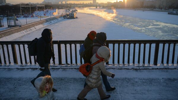 Морозы в Москве - Sputnik Молдова