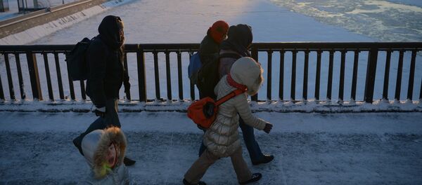 Морозы в Москве - Sputnik Молдова