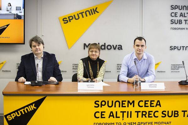 Евгений Паскарь Галина Шеларь и Николай Цвятков - Sputnik Молдова