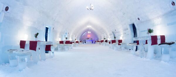 Hotelul de Gheață de la Bâlea Lac Hotelul de Gheață de la Bâlea Lac - Sputnik Moldova-România