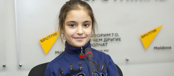 Ana Erhan - participantă la concursul Tu ești super! Ana Erhan - participantă la concursul Tu ești super! - Sputnik Moldova