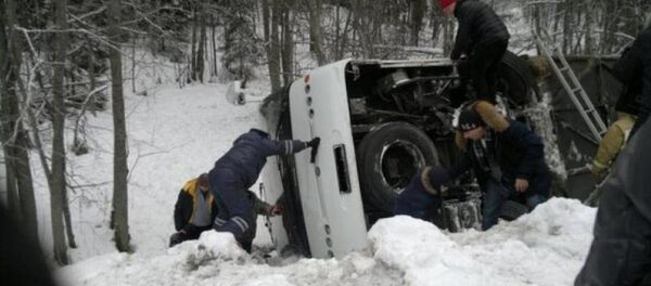 Авария автобуса в Карелии - Sputnik Moldova