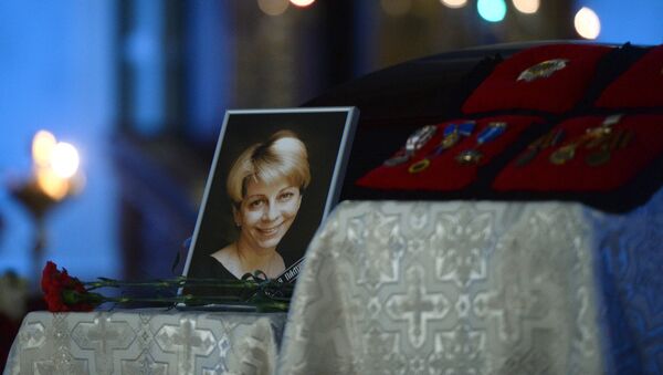 Прощание с погибшими при крушении самолета Ту-154 - Sputnik Moldova