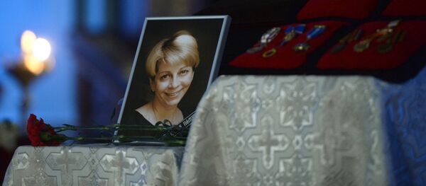 Прощание с погибшими при крушении самолета Ту-154 Прощание с погибшими при крушении самолета Ту-154 - Sputnik Молдова