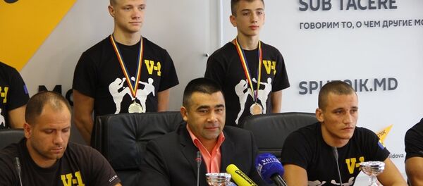 Пресс-конференция федерации Воевод - Sputnik Молдова